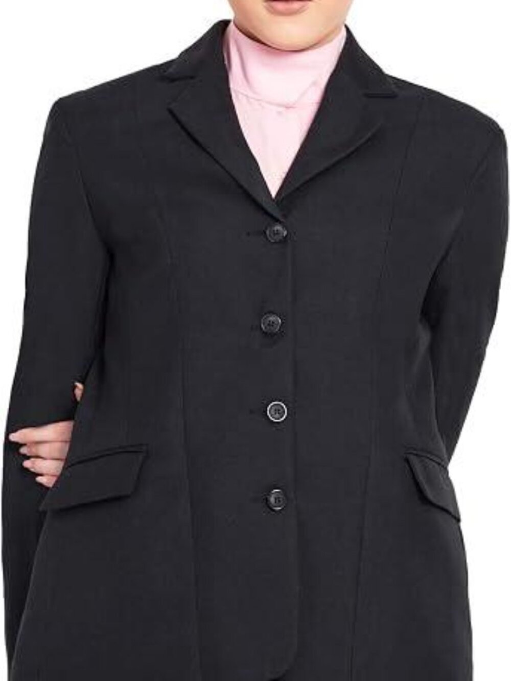 NWT TuffRider Equestrian Ladies’ Starter Show Coat Black 14 Regular
